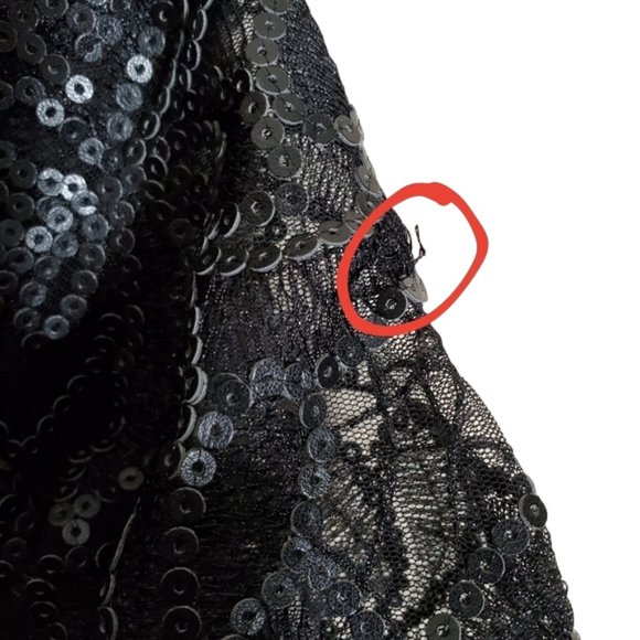 TOV Cropped Boxy Shirt Faux Leather Embellished Layered Clubbing Party Sz. 38 - Picture 8 of 8